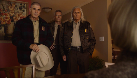 (Robert Forster, Dana Ashbrook, Michael Horse) (Screenshot: Twin Peaks)